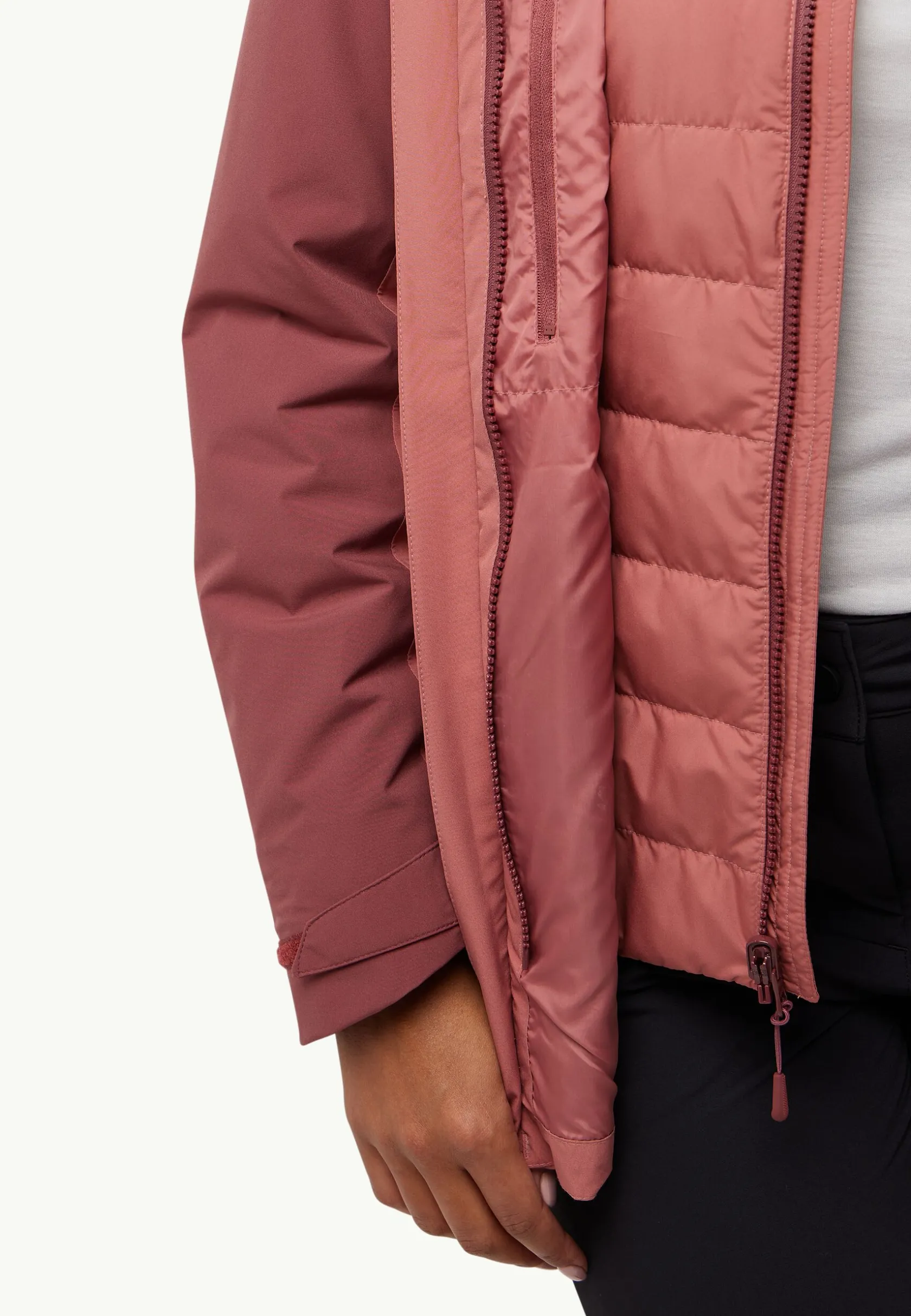 Jack Wolfskin Vestes D'Hiver|Vestes 3-En-1-Hunberg 3in1 Jkt W