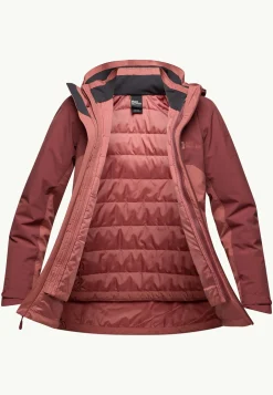 Jack Wolfskin Vestes D'Hiver|Vestes 3-En-1-Hunberg 3in1 Jkt W
