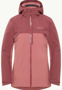 Jack Wolfskin Vestes D'Hiver|Vestes 3-En-1-Hunberg 3in1 Jkt W