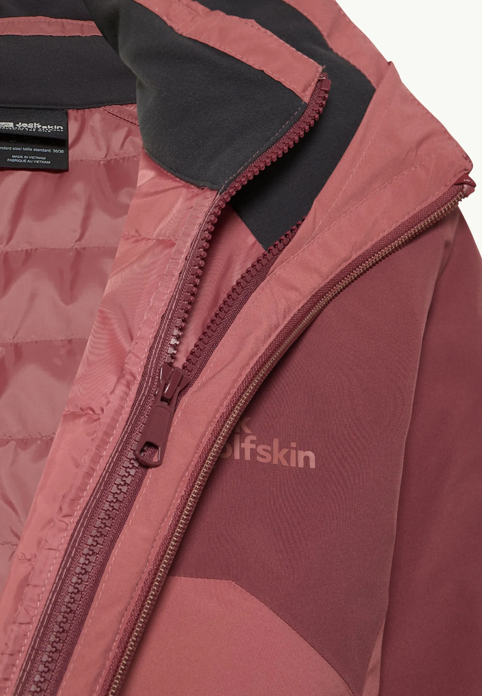 Jack Wolfskin Vestes D'Hiver|Vestes 3-En-1-Hunberg 3in1 Jkt W