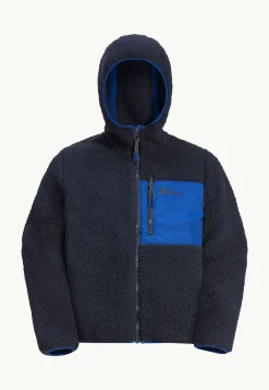 Jack Wolfskin Vestes Intermédiaires|Polaire-Ice Curl Hood Jacket K