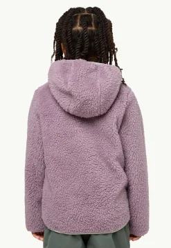 Jack Wolfskin Vestes Intermédiaires|Polaire-Ice Curl Hood Jacket K