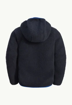 Jack Wolfskin Vestes Intermédiaires|Polaire-Ice Curl Hood Jacket K