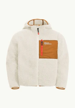 Jack Wolfskin Vestes Intermédiaires|Polaire-Ice Curl Hood Jacket K