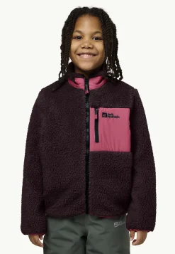 Jack Wolfskin Vestes Intermédiaires|Polaire-Ice Curl Jacket K