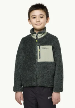 Jack Wolfskin Vestes Intermédiaires|Polaire-Ice Curl Jacket K
