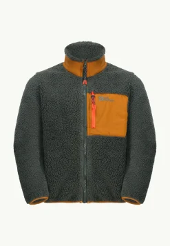 Jack Wolfskin Vestes Intermédiaires|Polaire-Ice Curl Jacket K