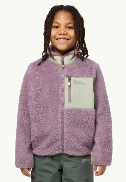Jack Wolfskin Vestes Intermédiaires|Polaire-Ice Curl Jacket K