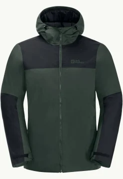 Jack Wolfskin Randonnée|Vestes Intermédiaires-Jasper Ins Jkt M