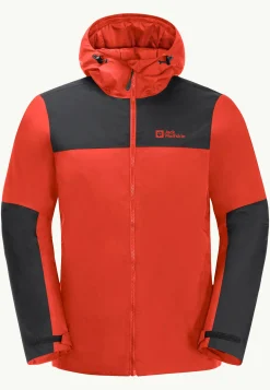 Jack Wolfskin Randonnée|Vestes Intermédiaires-Jasper Ins Jkt M