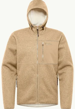Jack Wolfskin Polaire|Vestes En Polaire-Kaminfeuer Hooded Jkt M