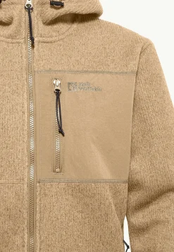 Jack Wolfskin Polaire|Vestes En Polaire-Kaminfeuer Hooded Jkt M