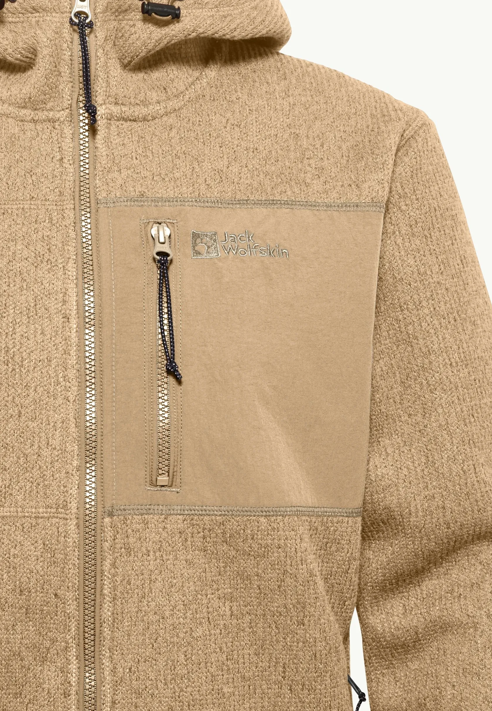 Jack Wolfskin Polaire|Vestes En Polaire-Kaminfeuer Hooded Jkt M