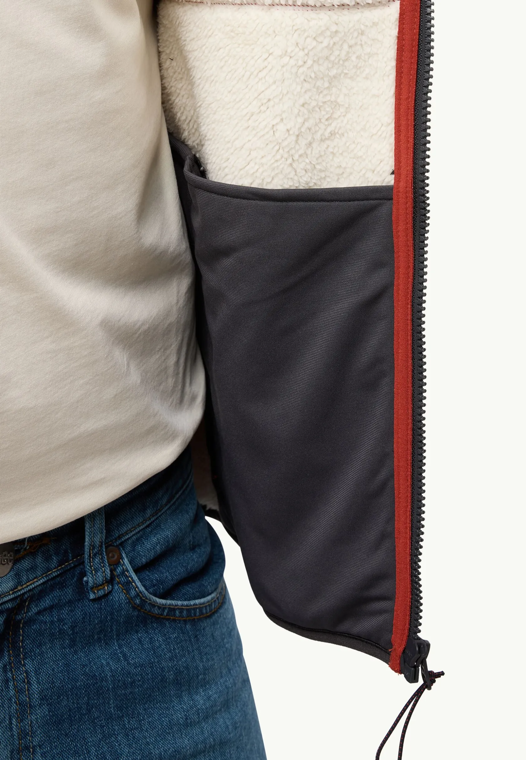 Jack Wolfskin Polaire|Vestes En Polaire-Kaminfeuer Hooded Jkt M
