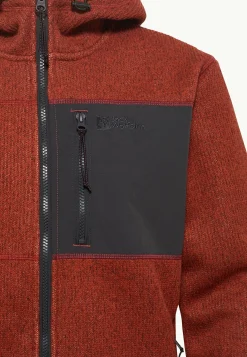 Jack Wolfskin Polaire|Vestes En Polaire-Kaminfeuer Hooded Jkt M