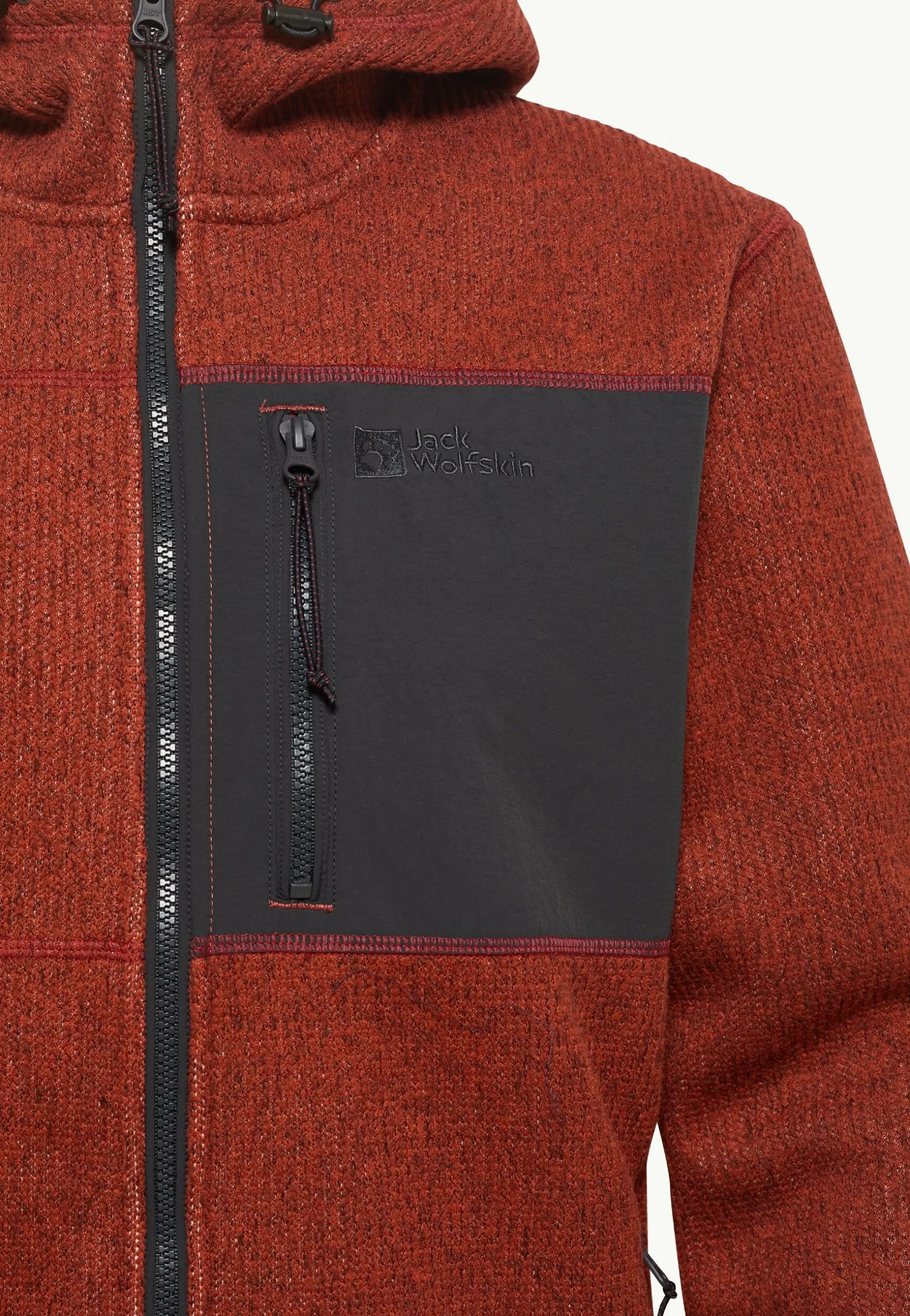 Jack Wolfskin Polaire|Vestes En Polaire-Kaminfeuer Hooded Jkt M