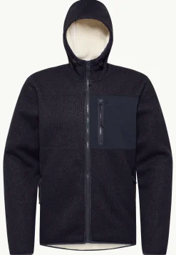 Jack Wolfskin Polaire|Vestes En Polaire-Kaminfeuer Hooded Jkt M
