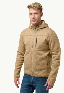 Jack Wolfskin Polaire|Vestes En Polaire-Kaminfeuer Hooded Jkt M
