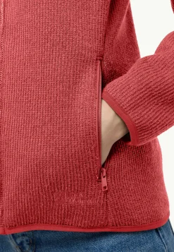 Jack Wolfskin Polaire|Couches Intermédiaires & Vestes En Polaire-Kaminfeuer Hooded Jkt W
