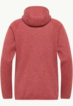 Jack Wolfskin Polaire|Couches Intermédiaires & Vestes En Polaire-Kaminfeuer Hooded Jkt W
