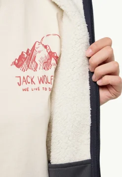 Jack Wolfskin Polaire|Couches Intermédiaires & Vestes En Polaire-Kaminfeuer Hooded Jkt W