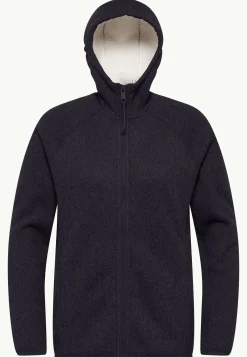 Jack Wolfskin Polaire|Couches Intermédiaires & Vestes En Polaire-Kaminfeuer Hooded Jkt W