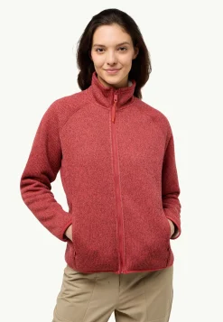 Jack Wolfskin Polaire|Couches Intermédiaires & Vestes En Polaire-Kaminfeuer Jkt W
