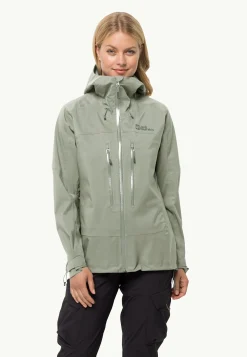 Jack Wolfskin Trekking|Vestes Intermédiaires-Kammweg 3l Jkt W
