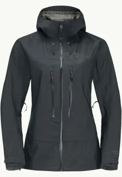 Jack Wolfskin Trekking|Vestes Intermédiaires-Kammweg 3l Jkt W