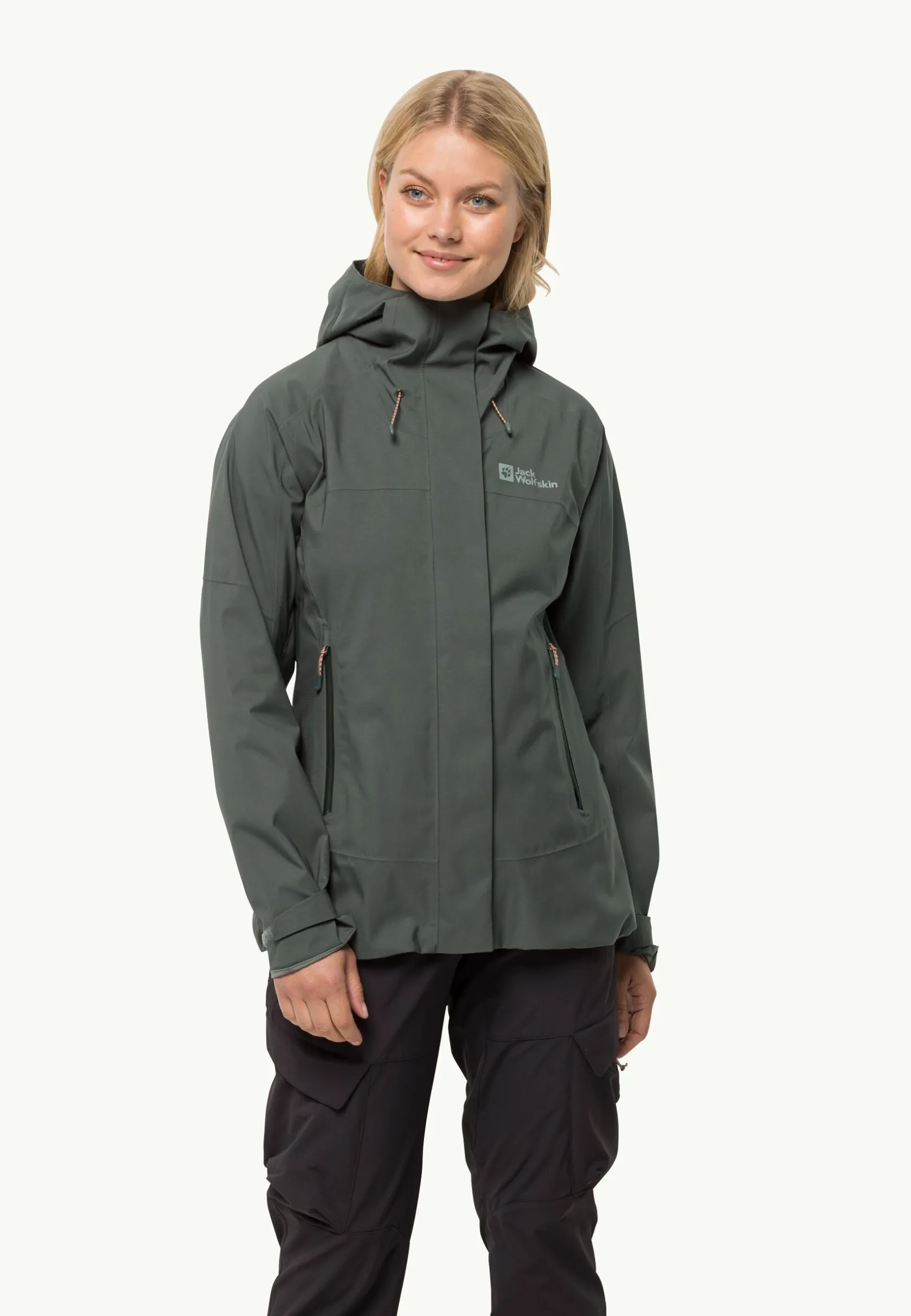 Jack Wolfskin Trekking|Vestes Intermédiaires-Kammweg 2l Jkt W