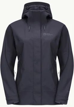 Jack Wolfskin Trekking|Vestes Intermédiaires-Kammweg 2l Jkt W