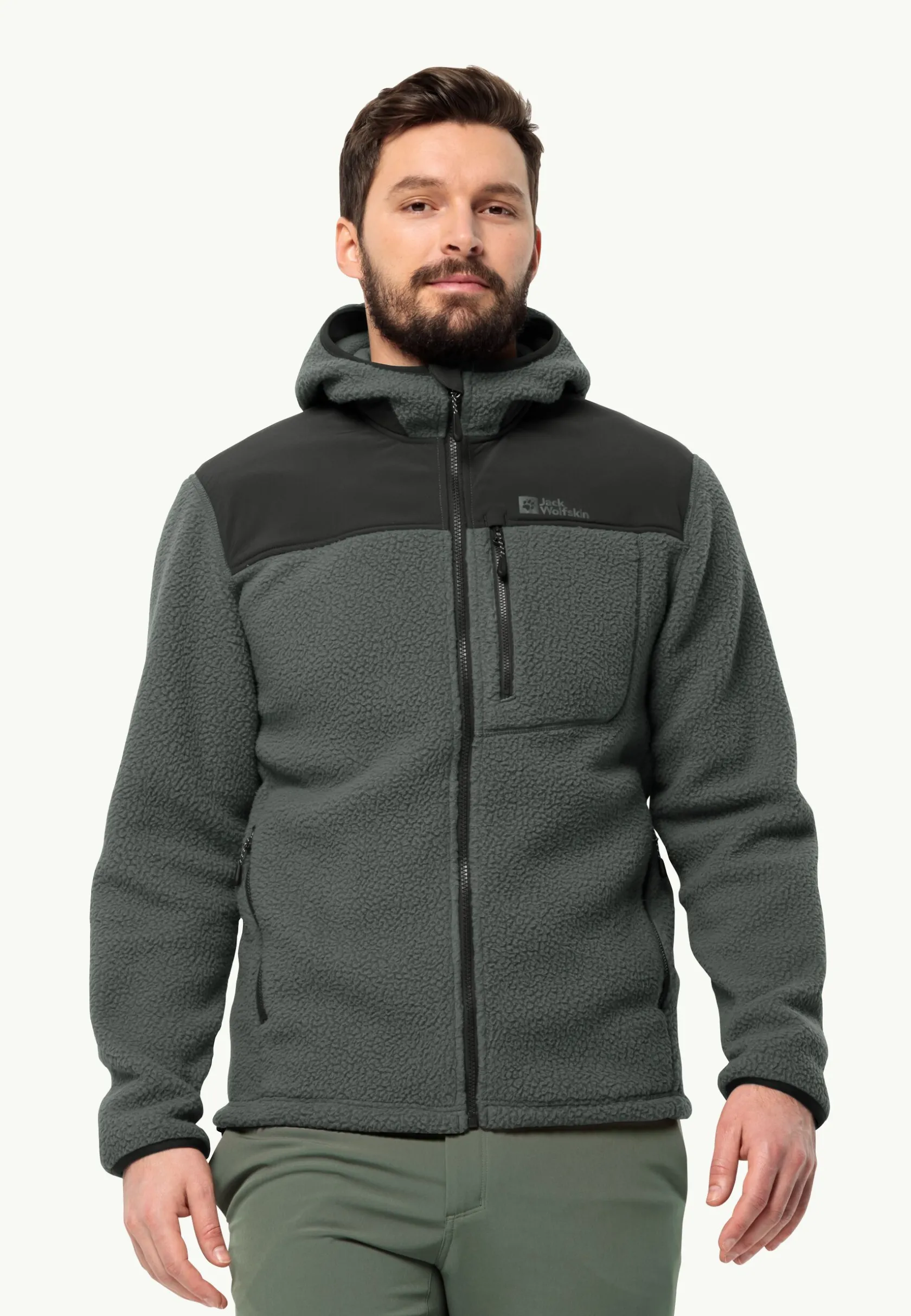 Jack Wolfskin Randonnée|Trekking-Kammweg Pile Fz M