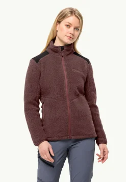 Jack Wolfskin Randonnée|Trekking-Kammweg Pile Fz W