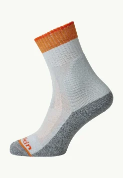 Jack Wolfskin Chaussettes|Chaussettes-Kids Hike Sock Cl C Dark Grey / Light Grey