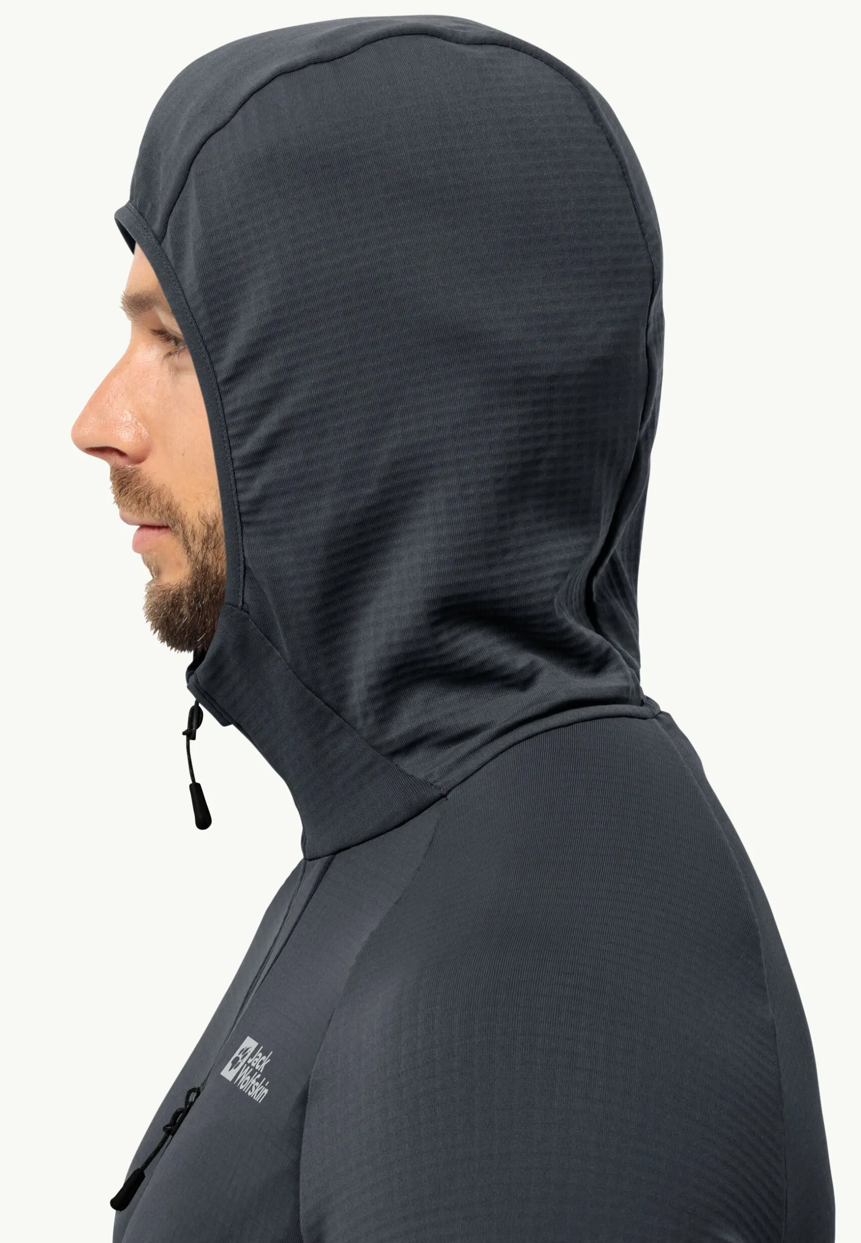 Jack Wolfskin Randonnée|Vestes Intermédiaires-Kolbenberg Hooded Fz M