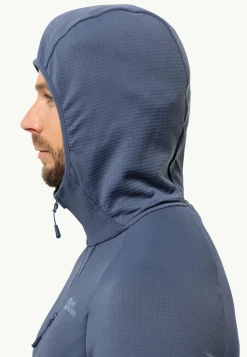 Jack Wolfskin Randonnée|Vestes Intermédiaires-Kolbenberg Hooded Fz M