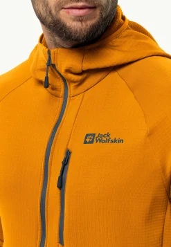 Jack Wolfskin Randonnée|Vestes Intermédiaires-Kolbenberg Hooded Fz M