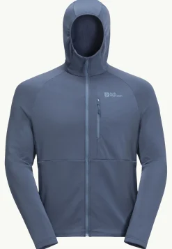 Jack Wolfskin Randonnée|Vestes Intermédiaires-Kolbenberg Hooded Fz M