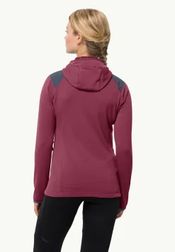 Jack Wolfskin Randonnée|Polaire-Kolbenberg Hooded Fz W