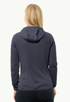 Jack Wolfskin Randonnée|Polaire-Kolbenberg Hooded Fz W