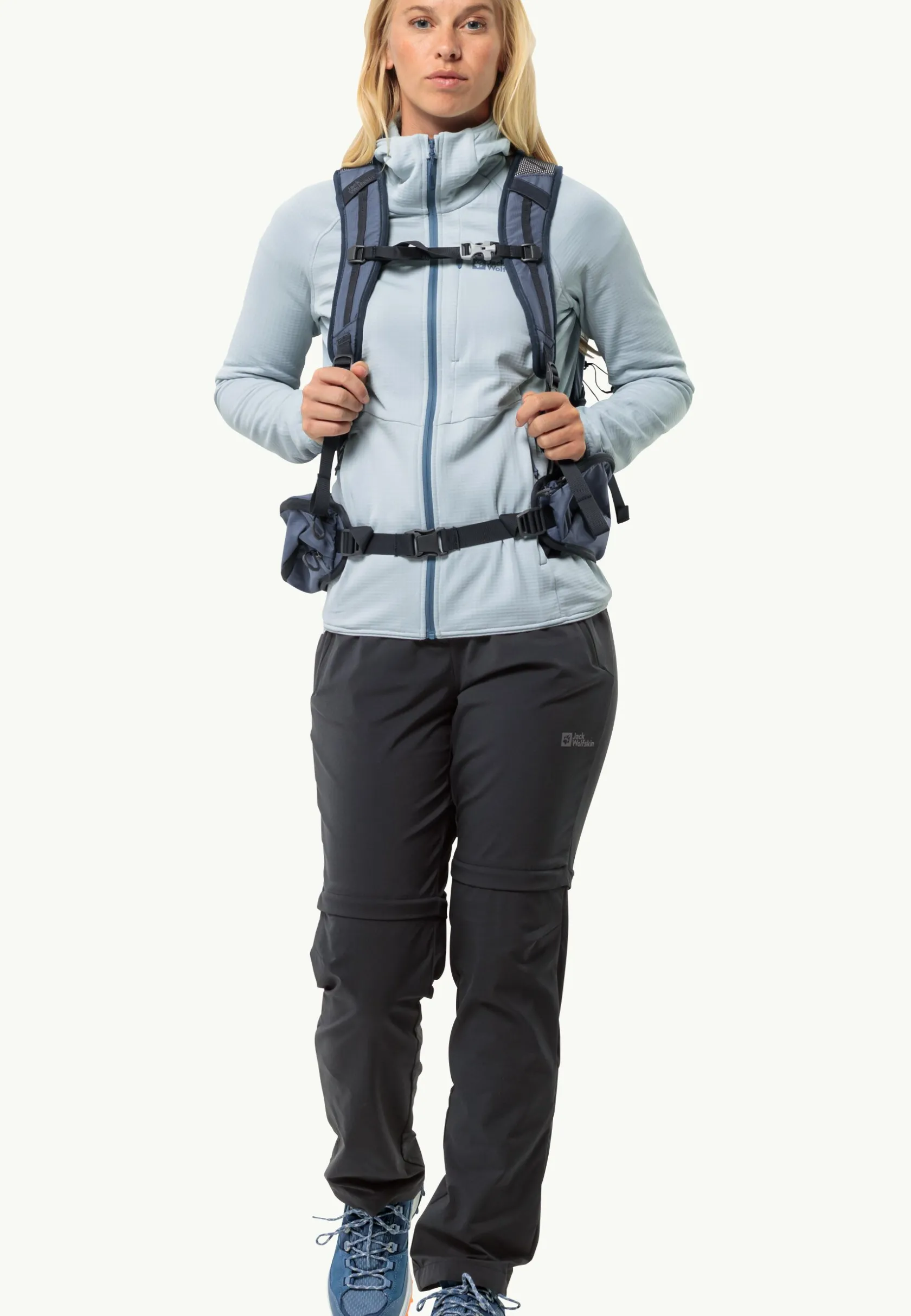 Jack Wolfskin Randonnée|Polaire-Kolbenberg Hooded Fz W