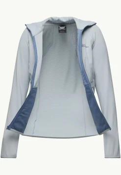 Jack Wolfskin Randonnée|Polaire-Kolbenberg Hooded Fz W