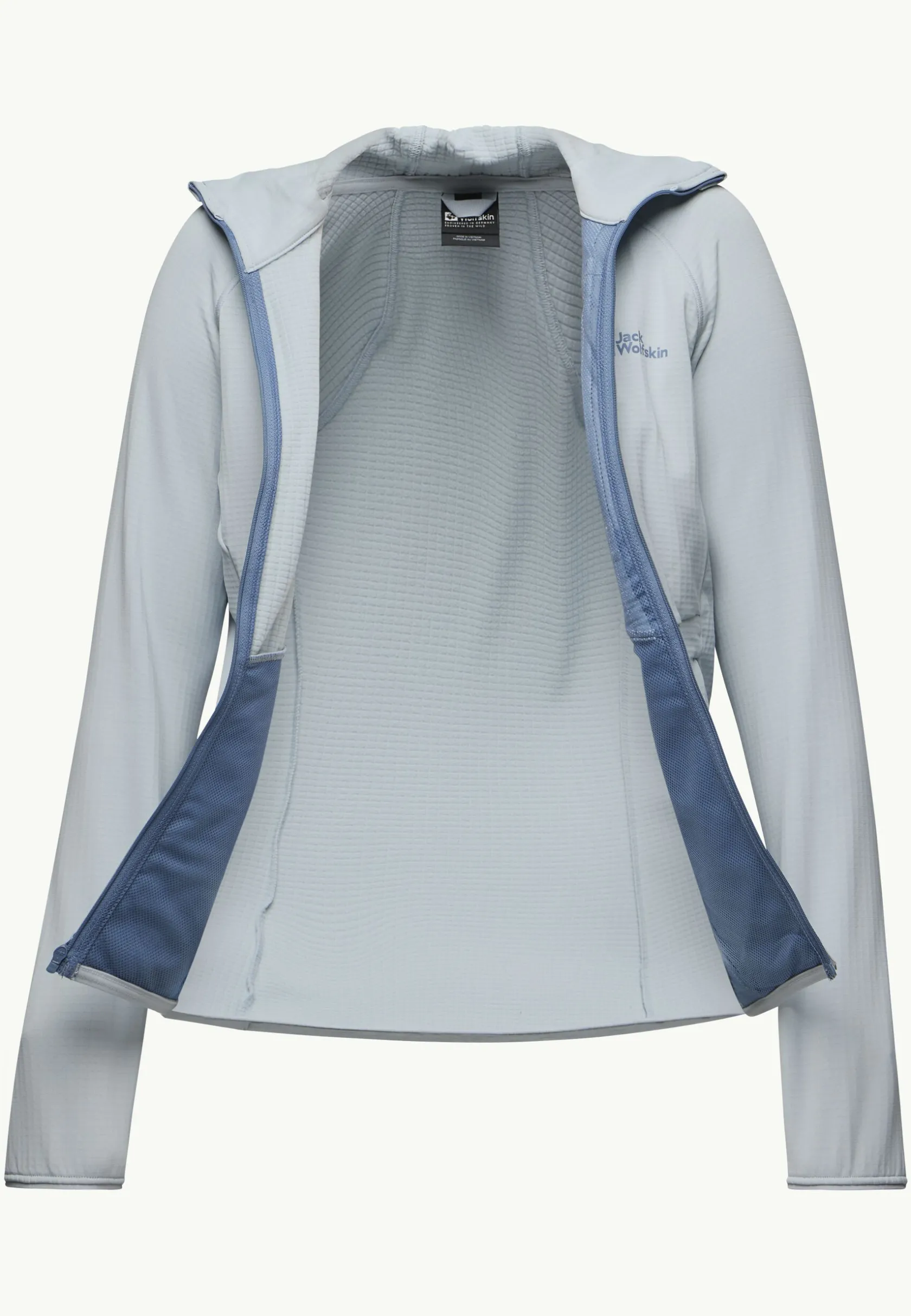 Jack Wolfskin Randonnée|Polaire-Kolbenberg Hooded Fz W