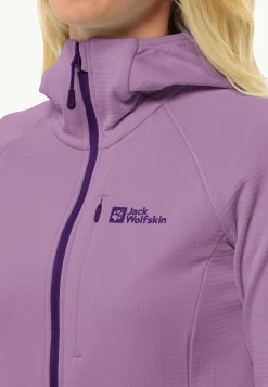 Jack Wolfskin Randonnée|Polaire-Kolbenberg Hooded Fz W