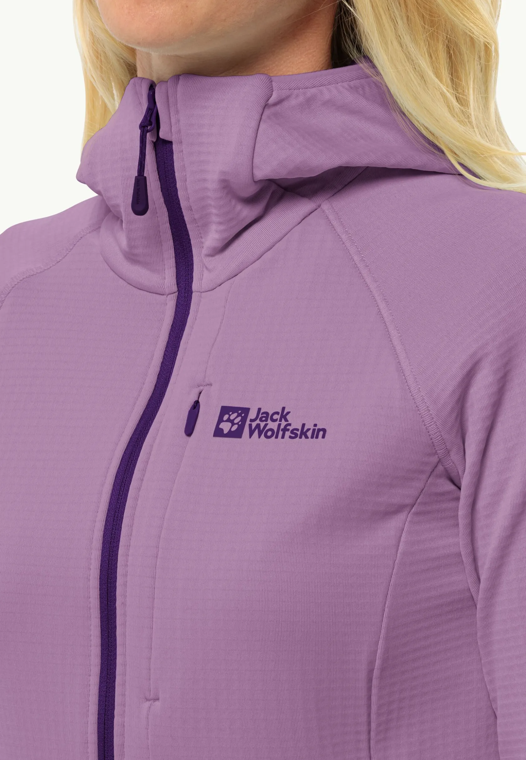 Jack Wolfskin Randonnée|Polaire-Kolbenberg Hooded Fz W