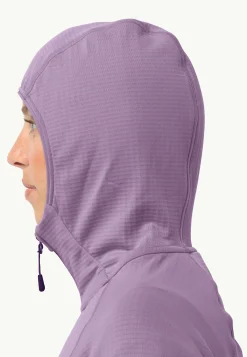Jack Wolfskin Randonnée|Polaire-Kolbenberg Hooded Fz W