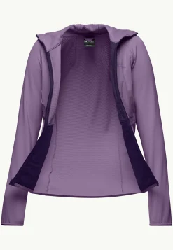 Jack Wolfskin Randonnée|Polaire-Kolbenberg Hooded Fz W