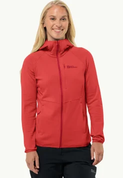Jack Wolfskin Randonnée|Polaire-Kolbenberg Hooded Fz W