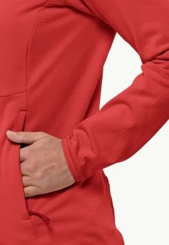 Jack Wolfskin Randonnée|Polaire-Kolbenberg Hooded Fz W