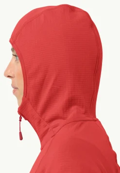 Jack Wolfskin Randonnée|Polaire-Kolbenberg Hooded Fz W